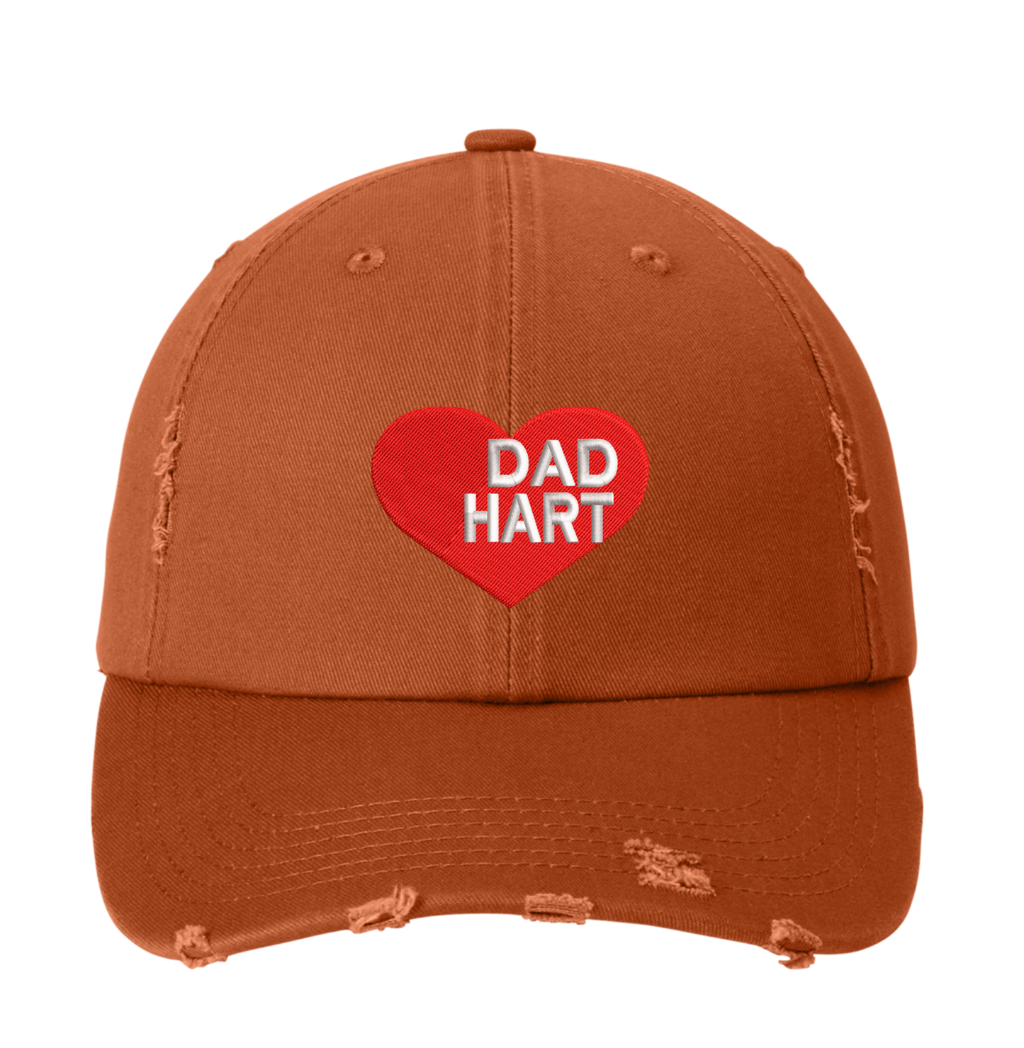 DaD Hart Distressed Dad Hart Hat