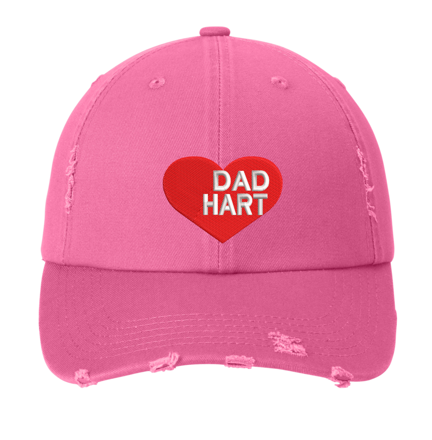 DaD Hart Distressed Dad Hart Hat