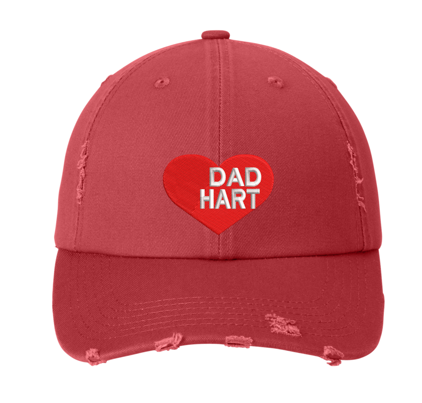 DaD Hart Distressed Dad Hart Hat