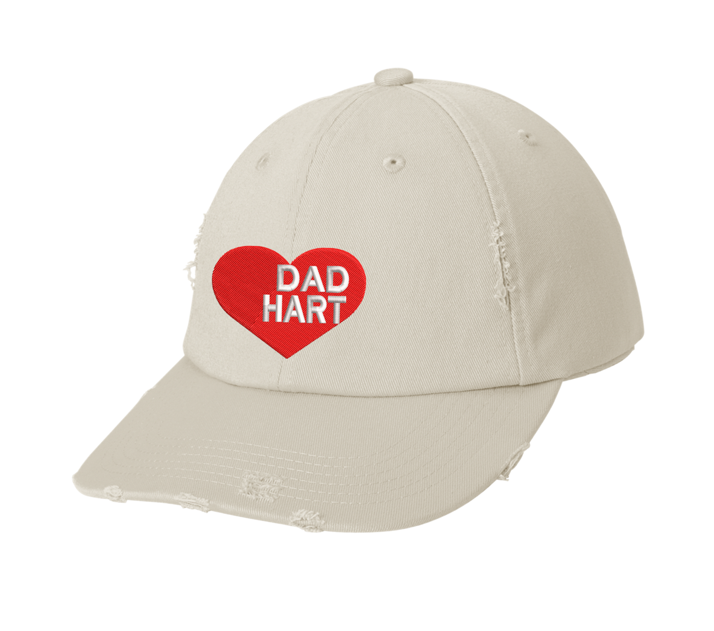 DaD Hart Distressed Dad Hart Hat