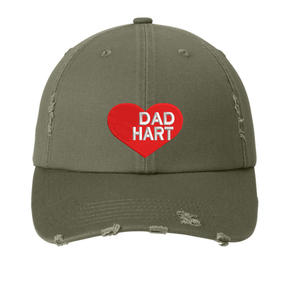 DaD Hart Distressed Dad Hart Hat
