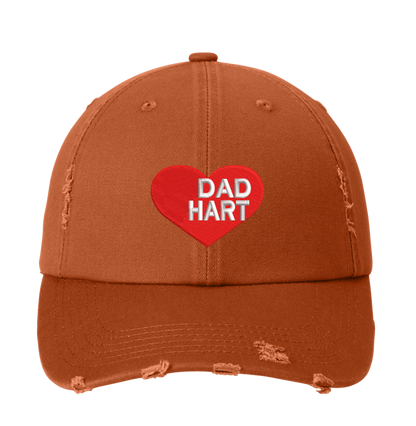 DaD Hart Distressed Dad Hart Hat